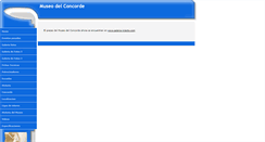 Desktop Screenshot of museodelconcorde.com
